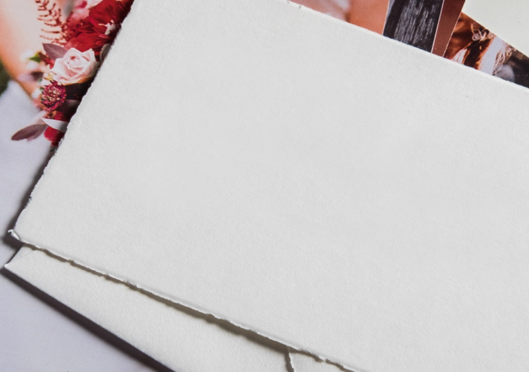 Alt Holländisch Büttenpapier für Hochzeitskarten