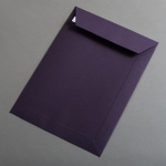 Colorplan Buste DIN C4 Melanzana