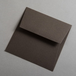 Colorplan Buste DIN 155x155 mm Marrone cioccolato