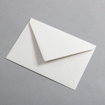 Colorplan Buste DIN B6 lembo di chiusura appuntito gommata Grigio ghiaia