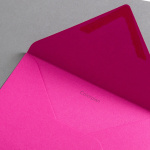 Colorplan Buste DIN B6 lembo di chiusura appuntito gommata Pink