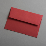 Colorplan Buste DIN B6 lembo di chiusura diritto Rosso scuro
