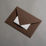 Colorplan Enveloppes DIN B6 Brun mocha