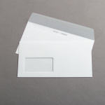 Munken Buste DIN C5/C6 Lynx Bianco naturale | con finestra