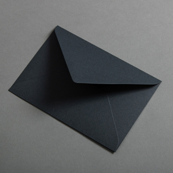 Colorplan Buste DIN B6 lembo di chiusura appuntito Slate