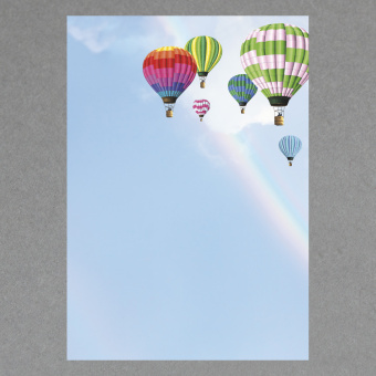Ballons DIN A4 - 100 Blatt 