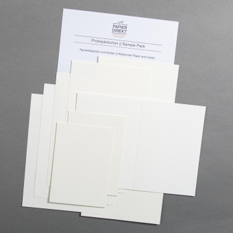 Aquarellpapier Probepäckchen 