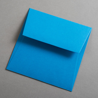 Colorplan Buste DIN 155x155 mm Blu mare