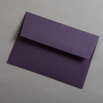 Colorplan Buste DIN C6 Melanzana