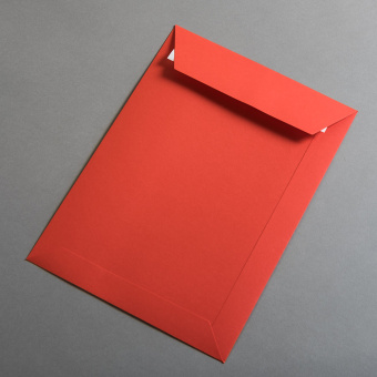Colorplan Buste DIN C4 Rosso chiaro