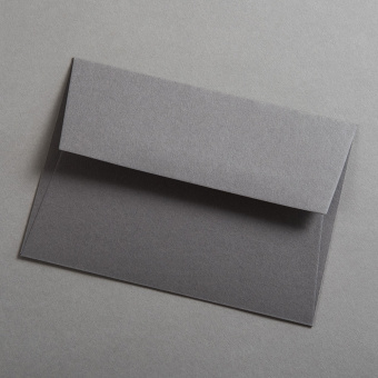 Colorplan Buste DIN C6 Grigio scuro