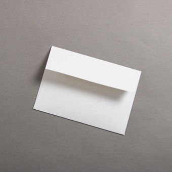 Colorplan Extracted Buste DIN C6 Bianco Ghiaia