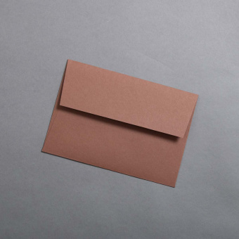 Colorplan Extracted Couverts DIN C6 Rost Braun