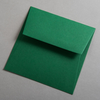 Colorplan Buste DIN 155x155 mm Verde abete