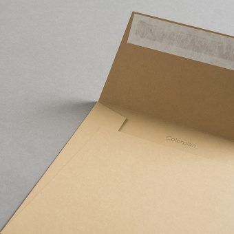 Colorplan Couverts 155x155 mm Cappuccino