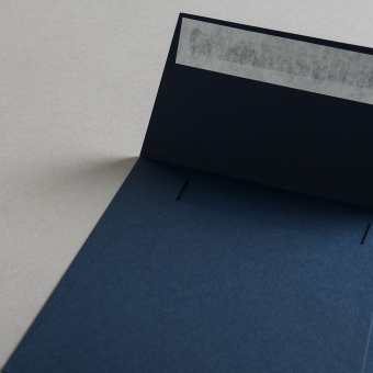 Colorplan Buste DIN 155x155 mm Blu scuro