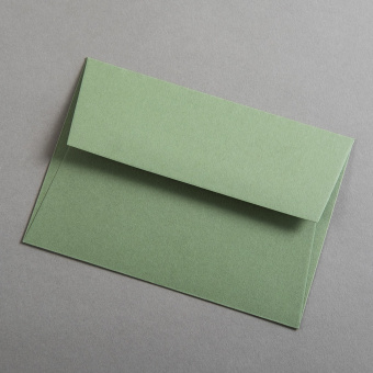 Colorplan Buste DIN B6 lembo di chiusura diritto Verde oliva