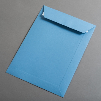 Colorplan Buste DIN C4 Blu acciaio