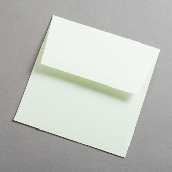 Colorplan Buste DIN 155x155 mm Verde pistacchio