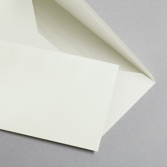 Edelpost Leinen Couverts DIN lang mit Futter 