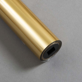 Foilco Folie Tonerreaktiv Gold matt 15 cm Breite 