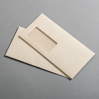 Graspapier Couverts DIN lang haftklebend 