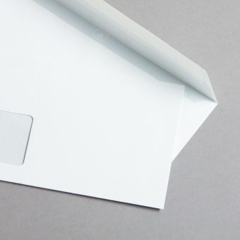 Opaline Couverts DIN lang mit Fenster 