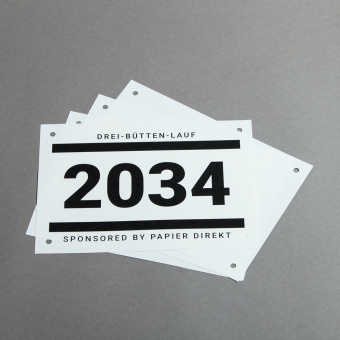 Pretex 30.120 pettorale di carta speciale impregnata DIN A5 