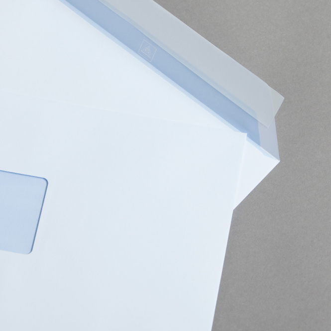 MAYSPIES Premium Couverts DIN C4 | mit Fenster | haftklebend