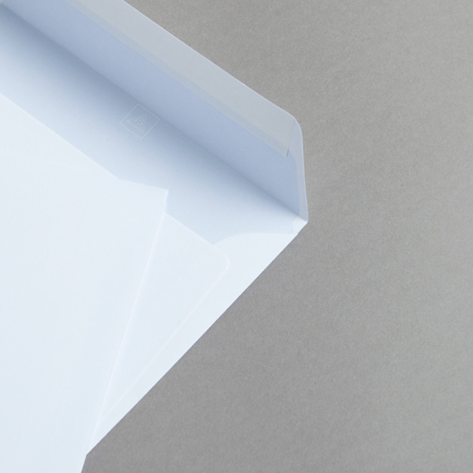 Couverts Weiss Quadratisch 160 x 160 mm | haftklebend