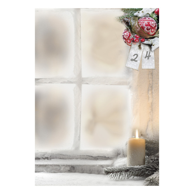Weihnachtsfenster - 100 Blatt 