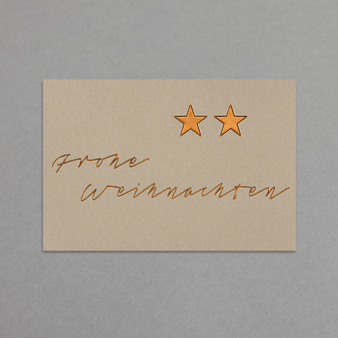 Schriftzug: Frohe Weihnachten - 25 Stück 