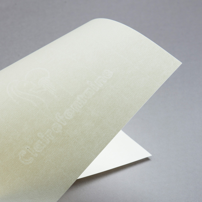 C by Clairefontaine vergata DIN A4 avorio 100 g/m² 