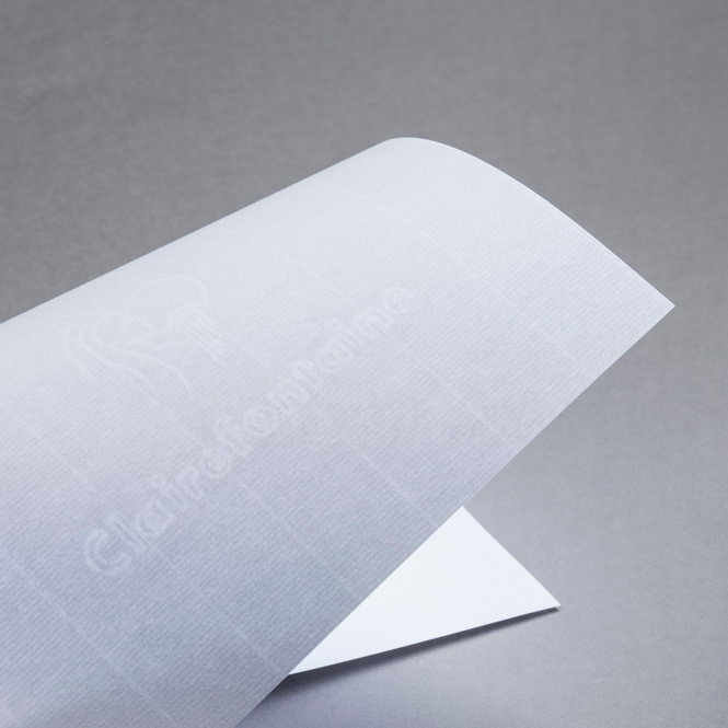 C by Clairefontaine vergata DIN A4 bianco candido 100 g/m² 