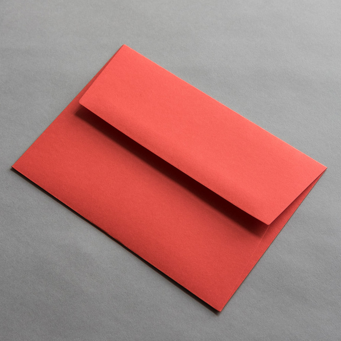Colorplan Buste DIN C5 Rosso chiaro