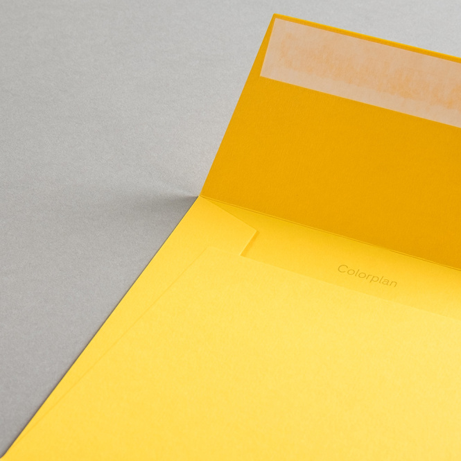 Colorplan Enveloppes 155x155 mm Curry