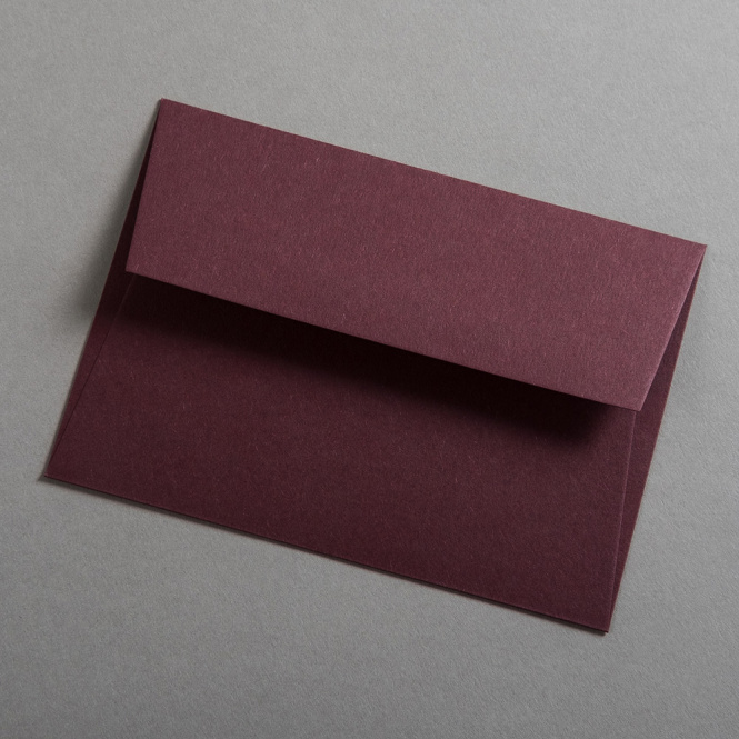 Colorplan Buste DIN C6 Rosso vino