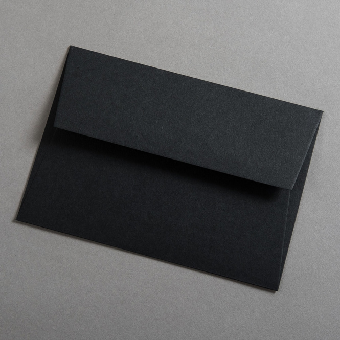 Colorplan Enveloppes DIN C6 Noir