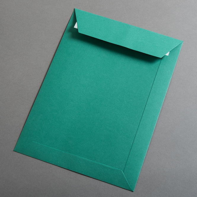 Colorplan Buste DIN C4 Verde smeraldo