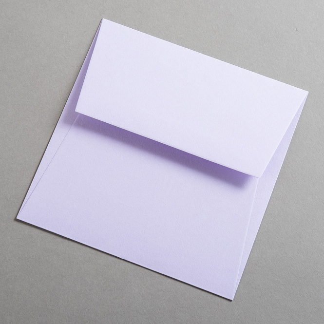Colorplan Buste DIN 155x155 mm Lavanda