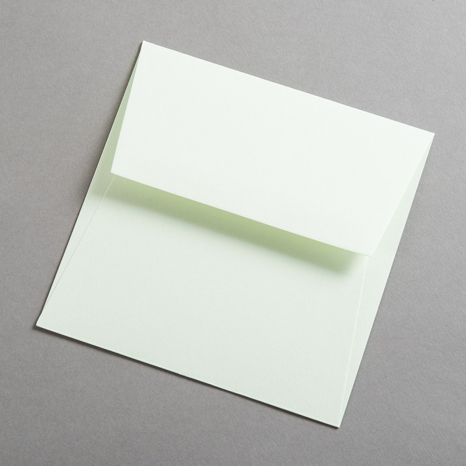 Colorplan Buste DIN 155x155 mm Verde pistacchio