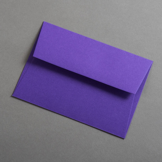 Colorplan Buste DIN B6 lembo di chiusura diritto Viola