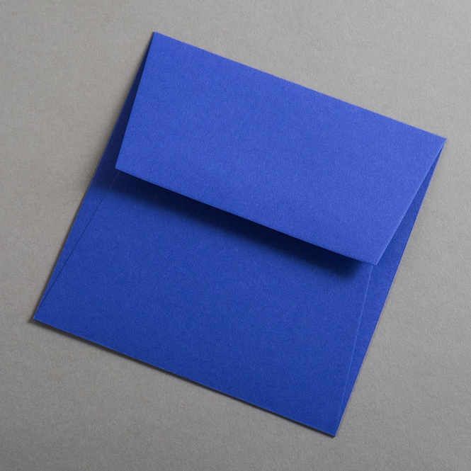 Colorplan Buste DIN 155x155 mm Blu reale