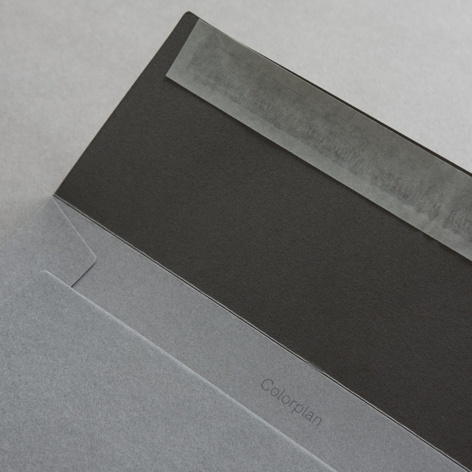 Colorplan Couverts DIN C5 Steingrau