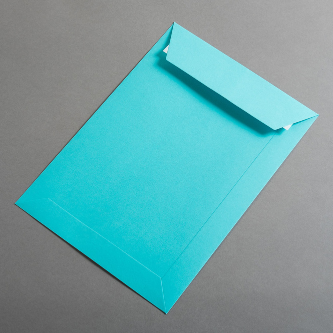Colorplan Buste DIN C4 Turchese