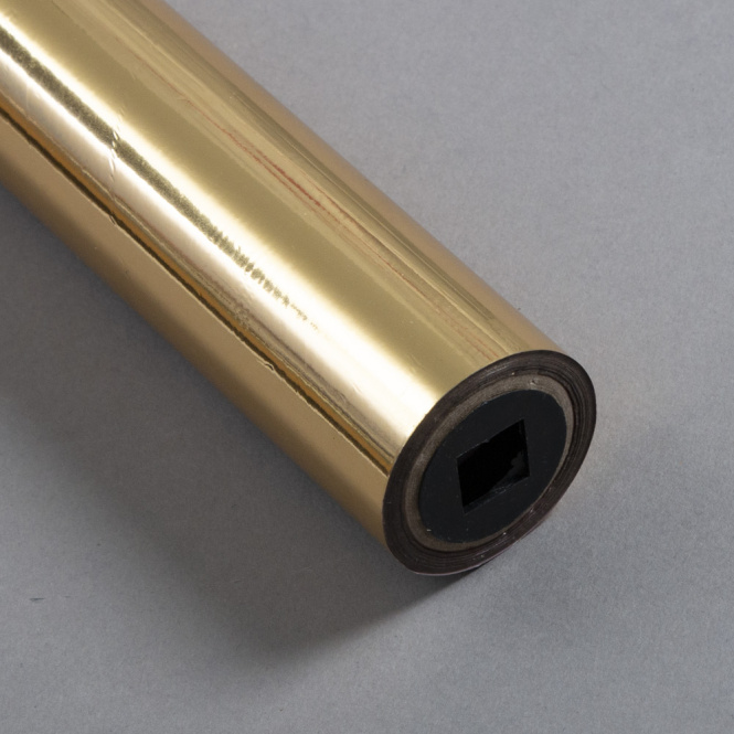 Foilco Prägefolie Blassgold 15 cm Breite 