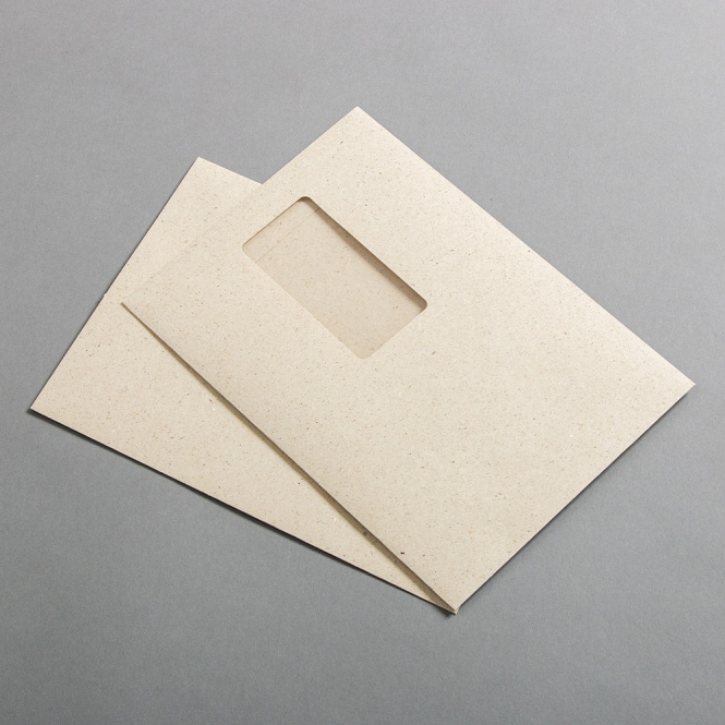 Graspapier Couverts DIN C5 haftklebend 