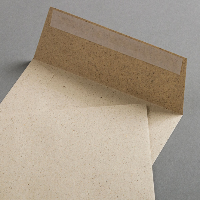 Graspapier Couverts DIN C6 haftklebend 