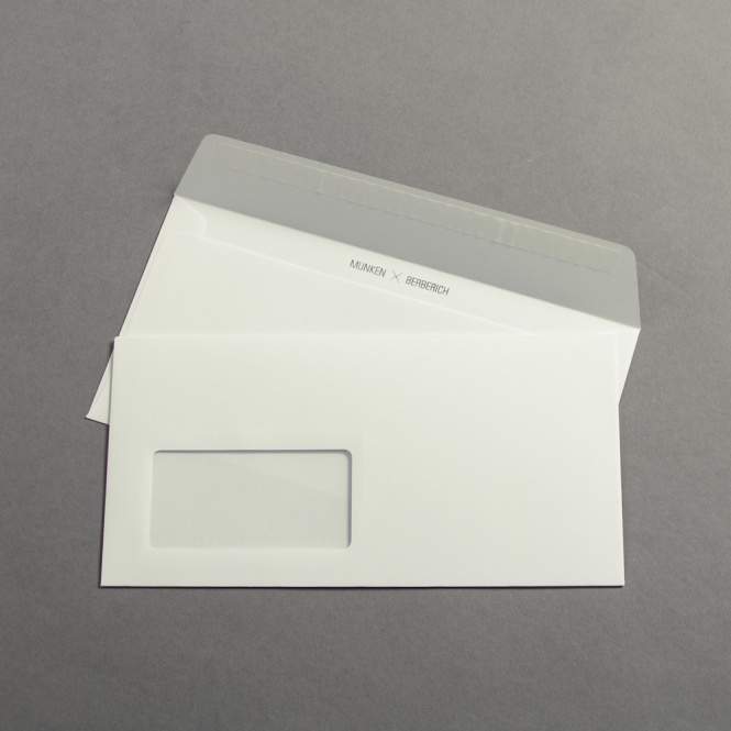 Enveloppes Munken DIN C5/C6 Pure Crème | avec fenêtre