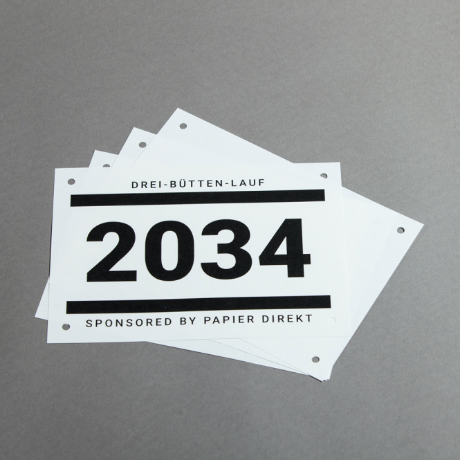 Pretex 30.120 pettorale di carta speciale impregnata DIN A5 